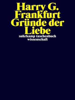 cover image of Gründe der Liebe